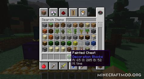 Colored Chests Mod 116311521122 For Minecraft Minecraft Mods