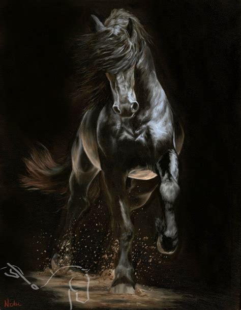 Nicolae Equine Art Nicole Smith Paard Kunstenaar Kunst Hoogwaardige