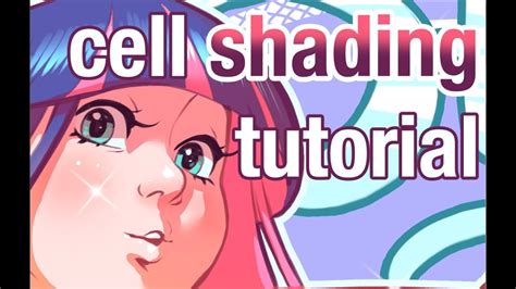Cell Shading Colouring Tutorial Youtube