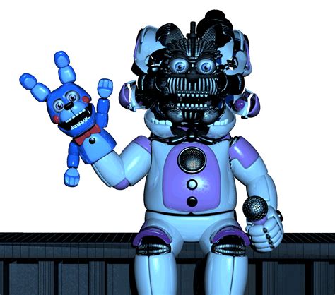 Imagen Funtime Freddy Parts And Services Sister Location Animado 2