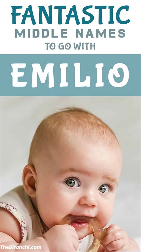 150 Perfect Middle Names For Emilio Catchy And Cool