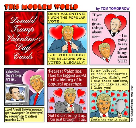 All valentine's day photo cards include envelopes, free of charge. Progressive Charlestown: Trump sends you a Valentine card ...