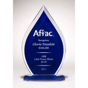 Tropar Airflyte Honor Acrylic Awards, Customized With Your Logo!