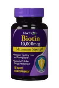 It helps in the prevention of hair loss and hair growth for both men and women. Did you know Biotin can make your hair thicker? I gave it ...