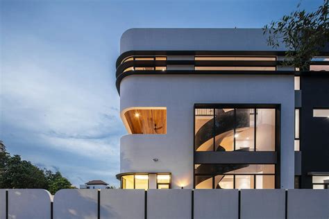Rounded Corner House In Malaysia Kee Yen Architect Archinect