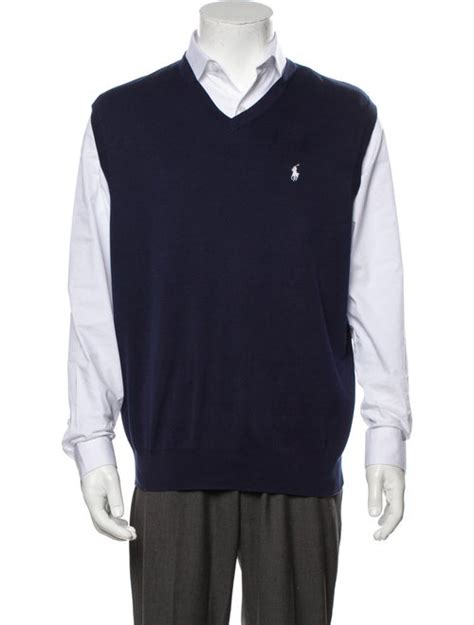 Polo Golf Ralph Lauren V Neck Sleeveless Sweater Vest Clothing
