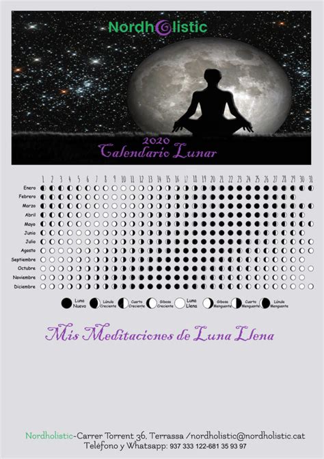 Calendario Lunar 2020 Nordholistic