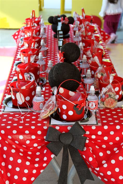 From castle diaper cakes, to alice in wonderland tea parties, to gorgeous pink rose arrangements for a minnie mouse's garden theme, some people get extremely creative. Minnie Mouse! #Leighton's 2nd bday | Minnie mouse baby ...