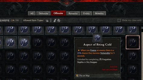 How To Get Aspect Of Biting Cold In Diablo 4