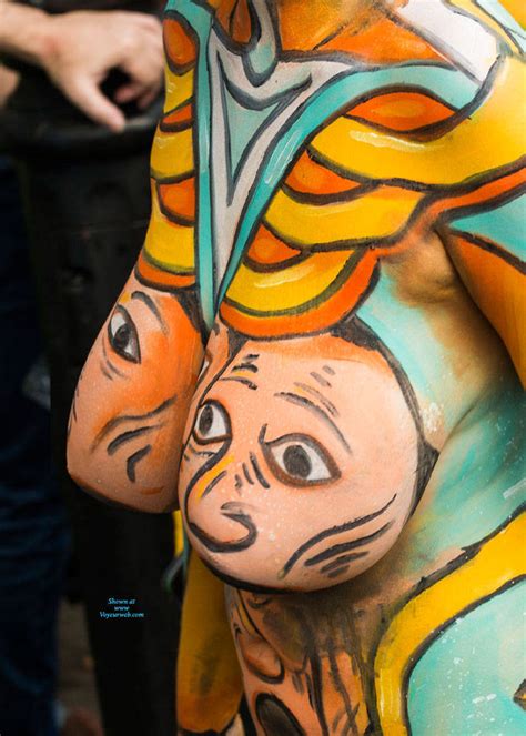 Body Painting New York City Example October. 