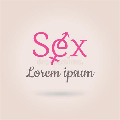Sex Shop Logo And Badge Designvector With Graphic Stock Vector