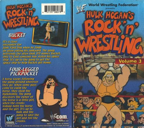 WWE WWF Hulk Hogans Rock N Wrestling Volume 3 New Wrestling VHS Tape