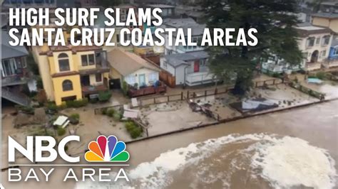 Storm Pounds Santa Cruz County Coast Causes ‘significant Damage Youtube