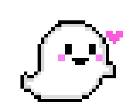 Cute Ghost Pixel Art Maker