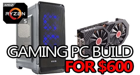 The Best Budget Gaming Pc Build For 600 In 2020 Pc Game