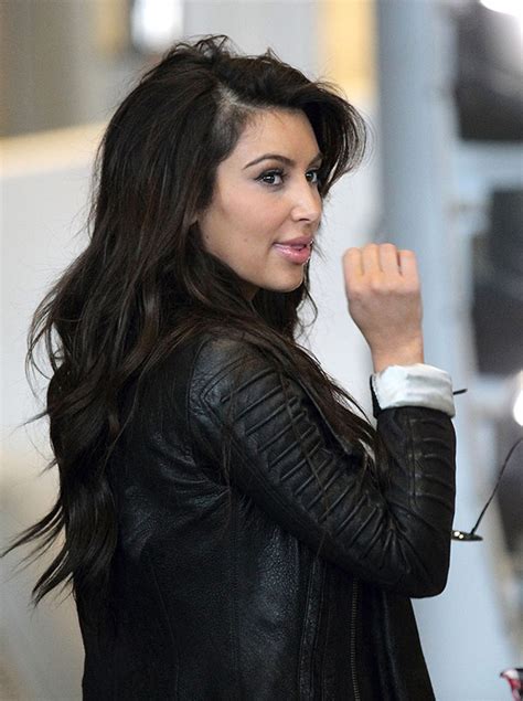Pics Kim Kardashians Hair Loss — Is She Going Bald After Bleaching