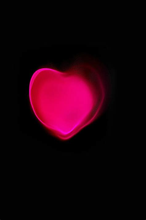 Apple Watch Love Heart Art Illust Dark iPhone 4s Wallpaper Download