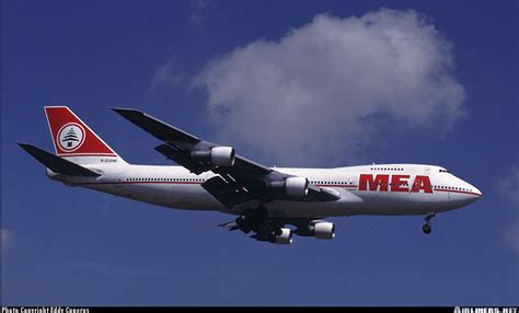 Boeing 747 2b4bm Middle East Airlines Mea Aviation Photo 0162656