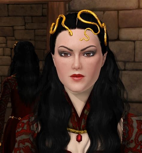 Загрузки для Sims Medieval Slyd Medusa Headdress By Murfeel For Tsm
