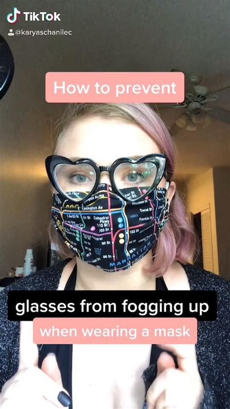 how to prevent glasses from fogging up while wearing a mask [video] in 2020 glasses