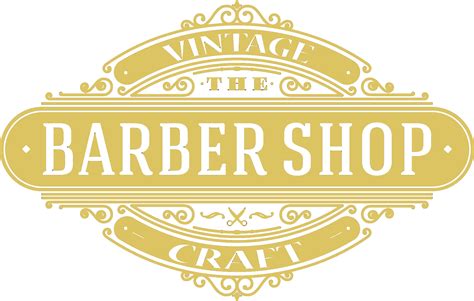 barber shop logo png - Vintage Barbershop - Cabeleireiro Masculino png image