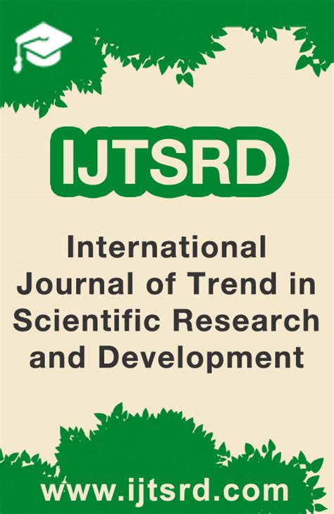 International Journal Of Trend In Scientific Research And Development