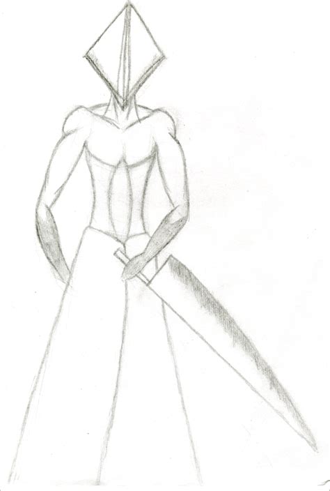 Pyramid Head Sketch By Shadow Industries On Deviantart