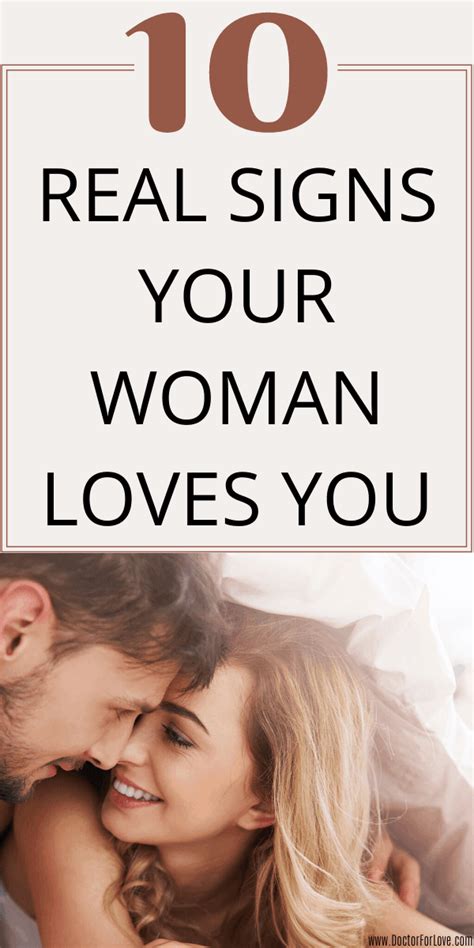 When A Woman Loves You She Will Do These 10 Things For You