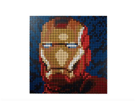 This Lego Art Marvel Studios Iron Man 31199 Set Is Fun