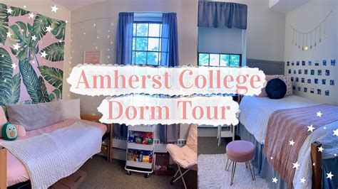 Amherst College First Year Dorm Tour James Hall Youtube