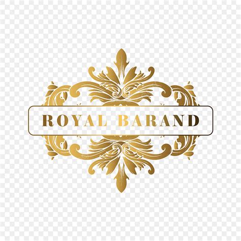 Logo De Lujo Con Color Dorado Royal Marca Para Lujoso Corporativo Png