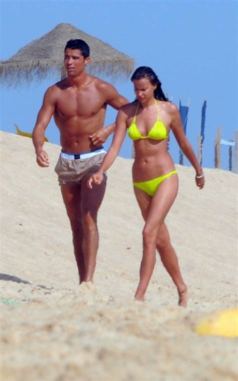 Cristiano Ronaldo Irina Shayk Hit The Beach