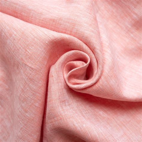 Dusty Rose Yarn Dyed Linen Birch Fabrics