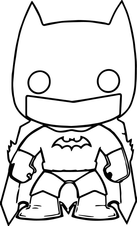 Batman is a superhero fictional character created by artist bob kane and writer bill finger. nice Batman Funko Chibi Cartoon Figure Graphic Coloring ...