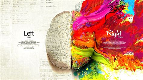 Left or Right Brain | Left brain right brain, Brain painting, Right brain