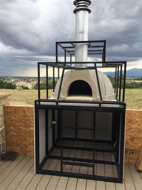 Metal drum into a diy wood fired pizza oven. Complete Wood Fired Oven Solution The DIY Solution for ...