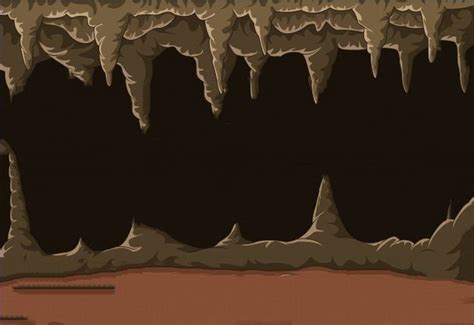 Inside A Rocky Old Cave Animated Scenery And Illustration In 2022