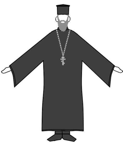 Orthodox Priest Clothing Clip Art Library