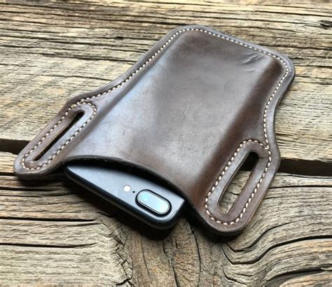 Iphone 11 8 7 6s Xr Leather Holster Pick Your Size Leather