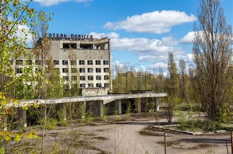 Abandoned City Pripyat Chernobyl Stock Image Colourbox