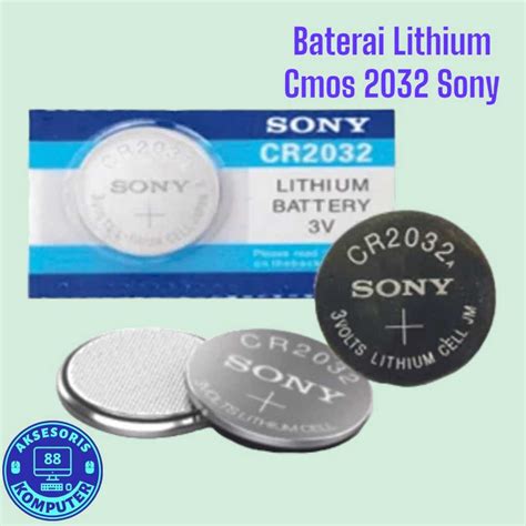 Jual Baterai Cmos Battery Cmos Cr Sony Batere Timbangan Scale