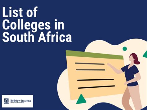 List Of Colleges In South Africa Start Applying Today