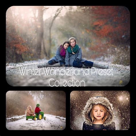 Jake Olsons Winter Wonderland Preset Collection Magical Imagery By