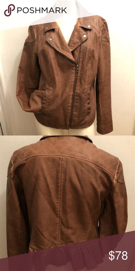 Anthropologie Faux Leather Jacket Faux Leather Jackets Leather
