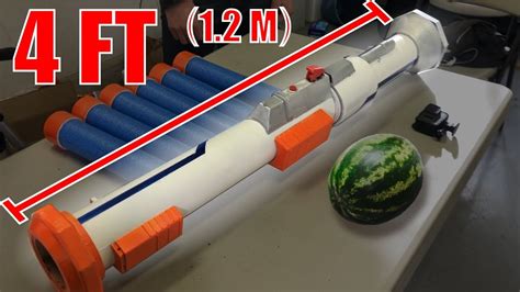 This homemade nerf gun will solve the problem of office bullies who made fun of your lunch and spread those nasty weekend rumors. NERF Rocket Launcher!! - YouTube
