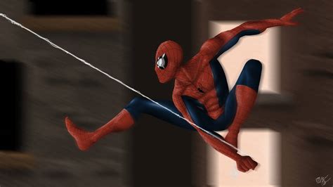 Spiderman Swing By 8comicbookman8 On Deviantart