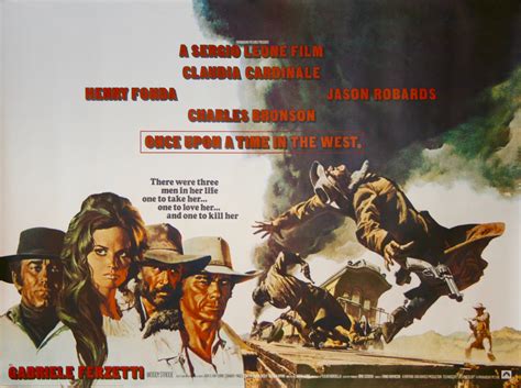 Original Once Upon A Time In The West Movie Poster Sergio Leone