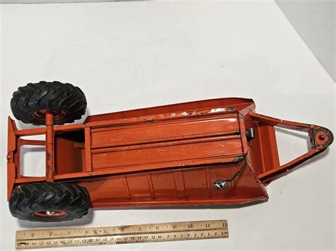 Vintage 1950s Doepke Model Toys Euclid Pioneer Bottom Dump Earth Mover