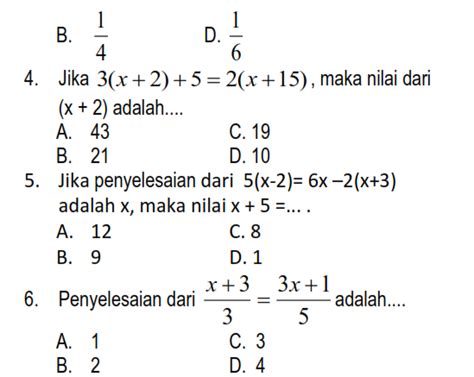 Dilihat dari judulnya, sistem persamaan linear berarti sistem persamaan tersebut terdiri dari dua atau lebih persamaan linear. LATIHAN PERSAMAAN DAN PERTIDAKSAMAAN LINEAR 1 VARIABEL ...