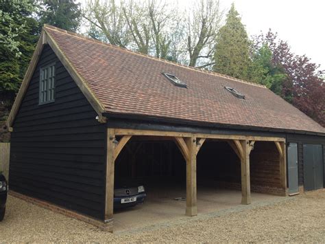2 prepare the ground identify plumbing, gas and power lines to determine where it's safe to place the carport. Oak frame 3 bay garage with workshop and home studio above ...